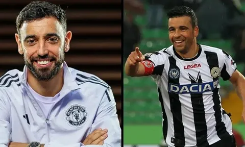 Bruno Fernandes tri ân người thầy dạy sút bóng ở Udinese
