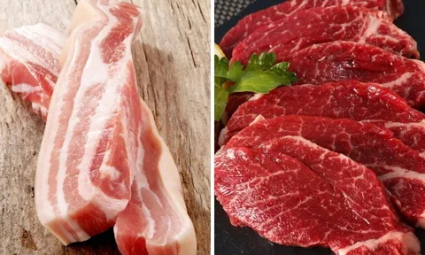 Thịt Lợn và Thịt Bò loại nào bổ hơn?