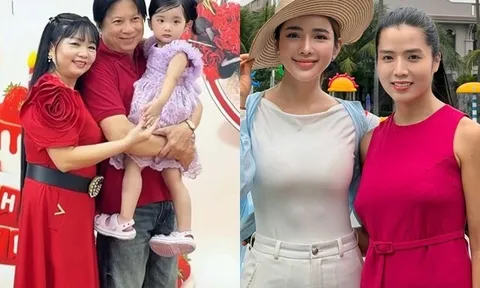 Sao Việt 24h: Bố mẹ chồng quyền lực của Khánh Thi trẻ trung mừng sinh nhật cháu; Vợ Ưng Hoàng Phúc khoe em gái như sinh đôi