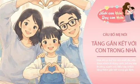 Sức mạnh của lời nói: 3 câu mẹ nói âm thầm nuôi dưỡng con tự tin và hạnh phúc