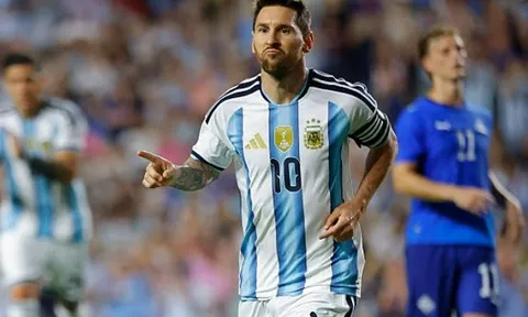 Messi cán mốc 117 bàn trong ngày Argentina đại thắng