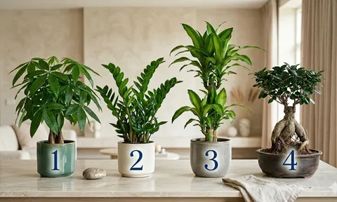 Chọn cây tài lộc bạn thích nhất để khám phá: Bạn có số giàu ngầm hay không?