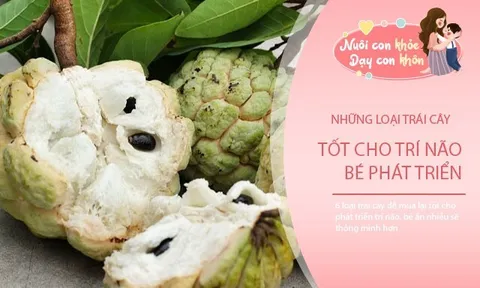 6 loại trái cây dễ mua lại tốt cho phát triển trí não, bé ăn nhiều sẽ thông minh hơn