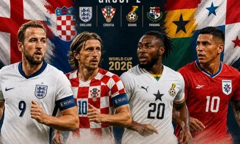 Nhận định bảng L World Cup 2026: Tuyển Anh và thử thách từ Croatia