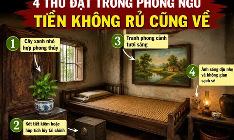 4 thứ đặt trong phòng ngủ, Tiền không rủ cũng về