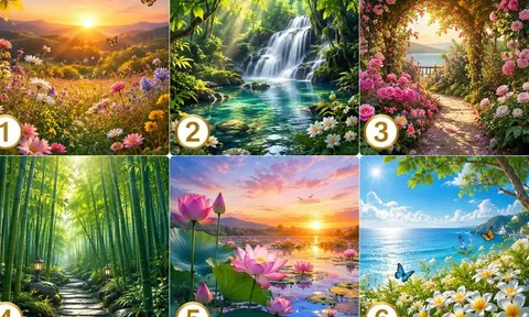  
Chọn 1 hình ảnh thiên nhiên thích nhất để xem thời hoàng kim của bạn còn bao lâu nữa sẽ tới
