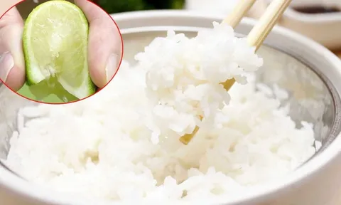 Thêm vài giọt chanh vào nồi cơm: Công dụng bất ngờ ai cũng thích