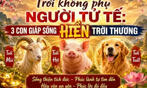 Trời không phụ người tử tế: 3 con giáp sống Hiền trời thương
