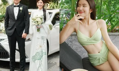 Nữ diễn viên VTV được cháu trai Chí Trung tặng ô tô trong hôn lễ, sau 2 năm làm vợ càng đẹp nuột nà