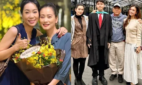 Đôi bạn thân Chủ tịch - Phó Chủ tịch của Vbiz: Người làm NSND "đặc biệt", người là NSƯT lấy chồng cựu công an