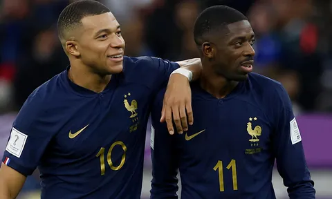 Tuyển Pháp loay hoay giải bài toán Mbappe và Dembele