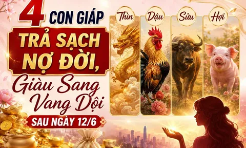 4 con giáp Trả Sạch Nợ Đời, Giàu Sang Vang Dội sau ngày 12/6