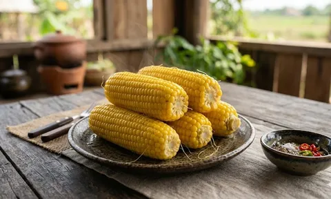 Luộc ngô đừng dại bóc sạch vỏ: Thêm 2 thứ rẻ tiền này, ngô ngọt lịm, dẻo thơm gấp đôi ngoài hàng