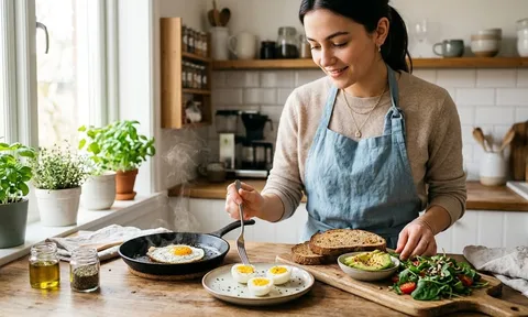 Trứng luộc và trứng chiên: Cách ăn nào tốt hơn cho sức khỏe?