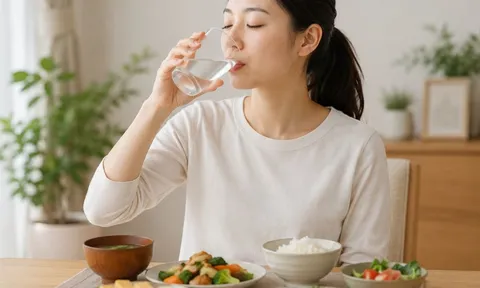 Uống nước ngay sau khi ăn có ảnh hưởng tiêu hóa không?
