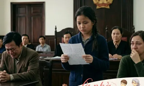 Ngày ra ly hôn, con gái 10 tuổi đọc một bức thư giữa tòa, tôi cúi đầu xấu hổ rồi rút đơn ly hôn