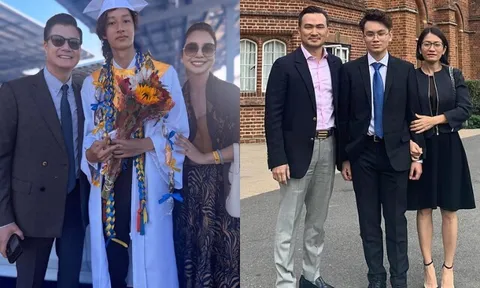 Sao Việt tái hợp mừng việc học của con: Jennifer Phạm liên lạc Quang Dũng, vợ Chi Bảo ghi điểm vì cư xử khéo léo