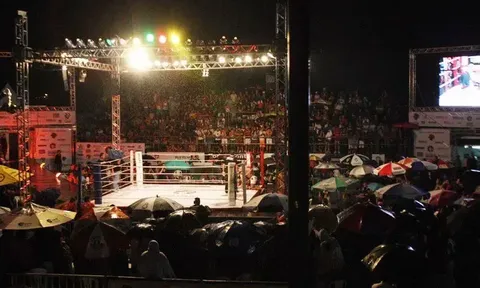 Cơn bão ập đến: Ký ức về đêm thi đấu MMA ngoài trời bão táp và bài học cho UFC Nhà Trắng