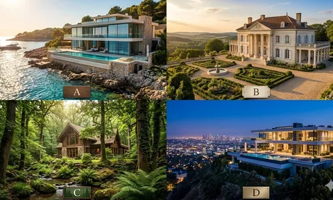 Quiz: Chọn căn biệt thự bạn muốn sống để biết tham vọng thật sự của bạn