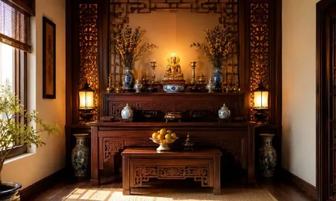 Vì sao người xưa lại sợ ánh sáng mạnh ở phòng thờ? Những lưu ý quan trọng khi bố trí ban thờ
