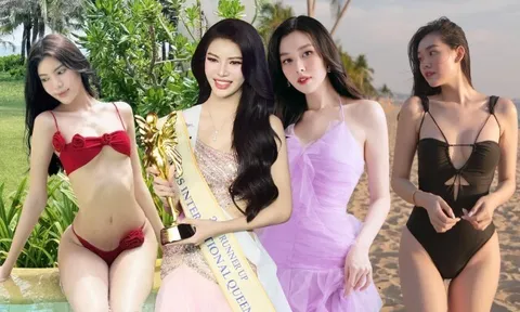 2 Á hậu Việt có cùng một cái tên: Người mang thai lần 2 với chồng giấu mặt, người "vượt mặt" cả Hoa hậu