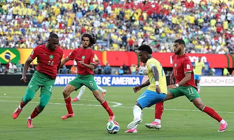 Brazil bị Morocco cầm chân trong ngày ra quân World Cup