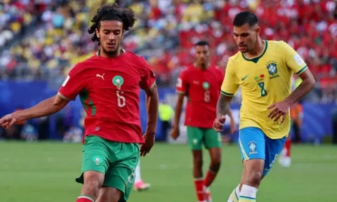 Bouaddi thăng hoa trước Brazil khiến Arsenal không thể bỏ lỡ