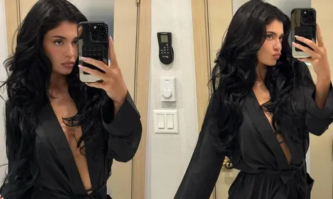 Bí quyết tạo mái tóc xoăn lơi chuẩn Kylie Jenner đang được yêu thích
