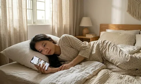 Tuyệt đối không được dùng điện thoại khi nằm nghiêng: Thói quen tàn phá cơ thể cực nhanh