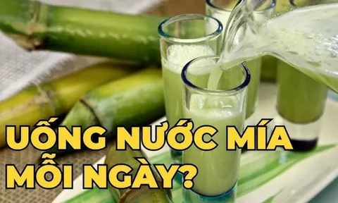 Uống 2 cốc nước mía mỗi ngày có béo không?