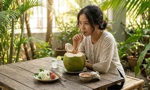 Vừa đi nắng về tuyệt đối không uống nước dừa ngay: Sai lầm tai hại khiến cơ thể kiệt quệ
