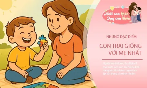 3 đặc điểm bé trai giống mẹ, tương lai con thành công hay thất bại nằm trong ý niệm này của mẹ