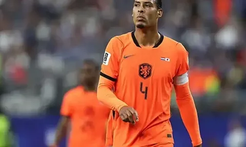 Dấu ấn lịch sử của Van Dijk trong kỳ World Cup cuối cùng