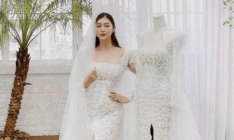 Thanh Trúc thử váy cưới, rộ nghi vấn sắp tổ chức hôn lễ với Châu Khải Phong sau 5 năm gắn bó