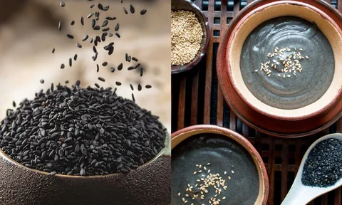 Cách ăn mè đen giúp chị em có nội tiết dồi dào, da hồng hào, tóc đen bóng