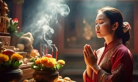 3 khung giờ đẹp nhất để thắp hương ngày Rằm, phúc lộc tăng đều