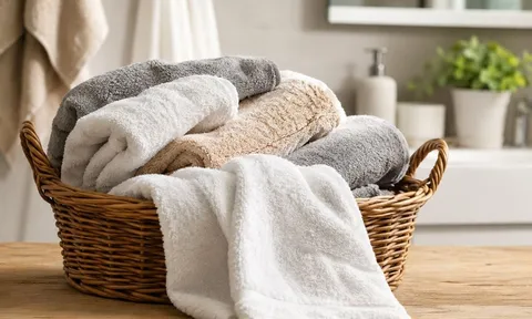 Vì sao khăn tắm giặt xong rồi vẫn còn hôi? Nhiều người mắc phải nhưng không biết nguyên nhân