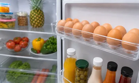 Vì sao không nên để trứng ở cánh tủ lạnh? Nhiều người đang bảo quản sai mà không biết