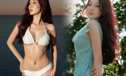 Hoa hậu Việt diện bikini khoe dáng cực phẩm ở tuổi 25, nhan sắc ngày càng thăng hạng sau 2 năm đăng quang