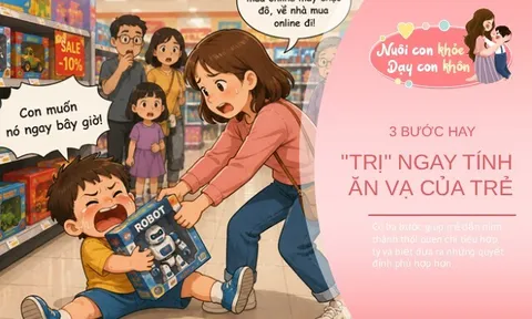 Trẻ ăn vạ muốn mua đồ chơi, đừng vội nói: “Về nhà mua online rẻ hơn!” vì có thể gây ra tác hại đáng kể