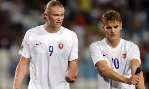 Cựu danh thủ tuyển Na Uy cảnh báo Iraq về cặp đôi Haaland - Odegaard