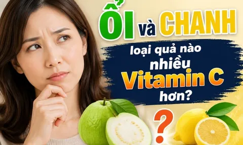 Ổi và chanh loại quả nào nhiều Vitamin C hơn?