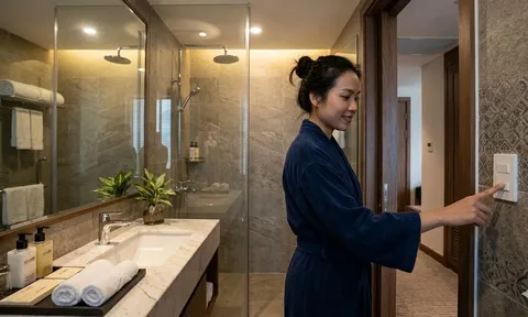 Tại sao các chuyên gia khuyên bạn nên bật đèn phòng tắm khi ngủ ở khách sạn?
