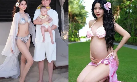 Nữ sinh hot girl ở TP.HCM đẻ xong mặc bikini khoe dáng đẹp nhức nhối, dân tình khó tin vừa mới sinh con chưa lâu
