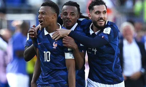Chấm điểm tuyển Pháp: Đẳng cấp Mbappe; Olise mang đến nhiều hy vọng