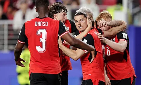 Áo hạ gục Jordan 3-1 sau hiệp hai bùng nổ