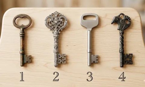 Bài trắc nghiệm tâm lý: Chọn 1 chiếc chìa khóa, hé lộ năng lực giúp bạn thành công