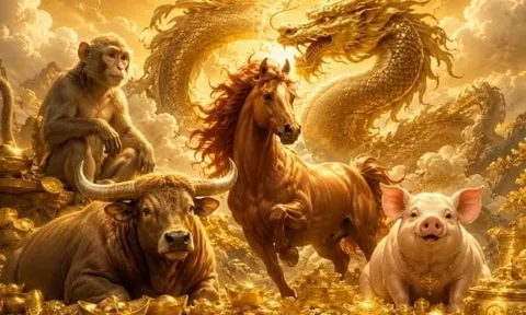 Công Quả tụ về, 3 con giáp ngồi chơi hưởng Phúc có Tiền