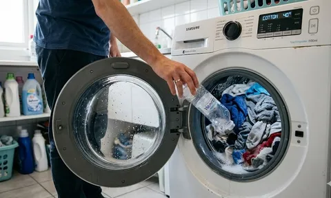 Vì sao bạn nên thả một chai nhựa vào máy giặt ngay hôm nay?