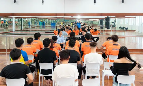Sinh viên HUTECH thực tập truyền thông thể thao tại SSDIC